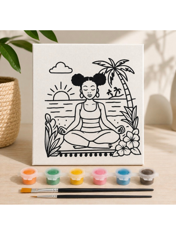 Tropical Meditation Paint Kit for Adults – Sscarlet's Web Bookstore