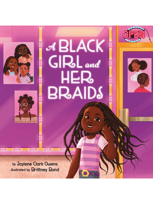 A Black Girl and Her Braids