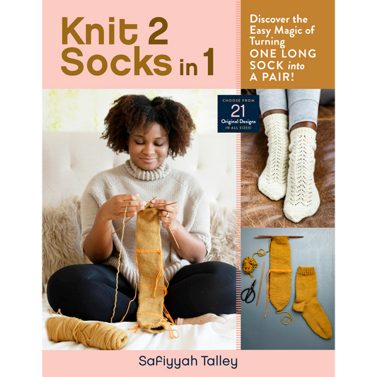 knit 2 socks in 1 safiyyah talley